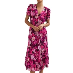 Best PHASE EIGHT Azalea Floral Flared Dress