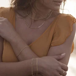 Bali Beaded Chain Necklace