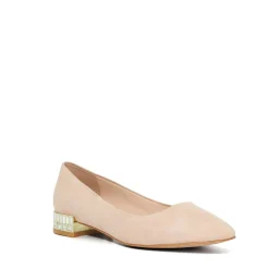 New DUNE LONDON Ballerina Cut Glass Heel Ballet Flats