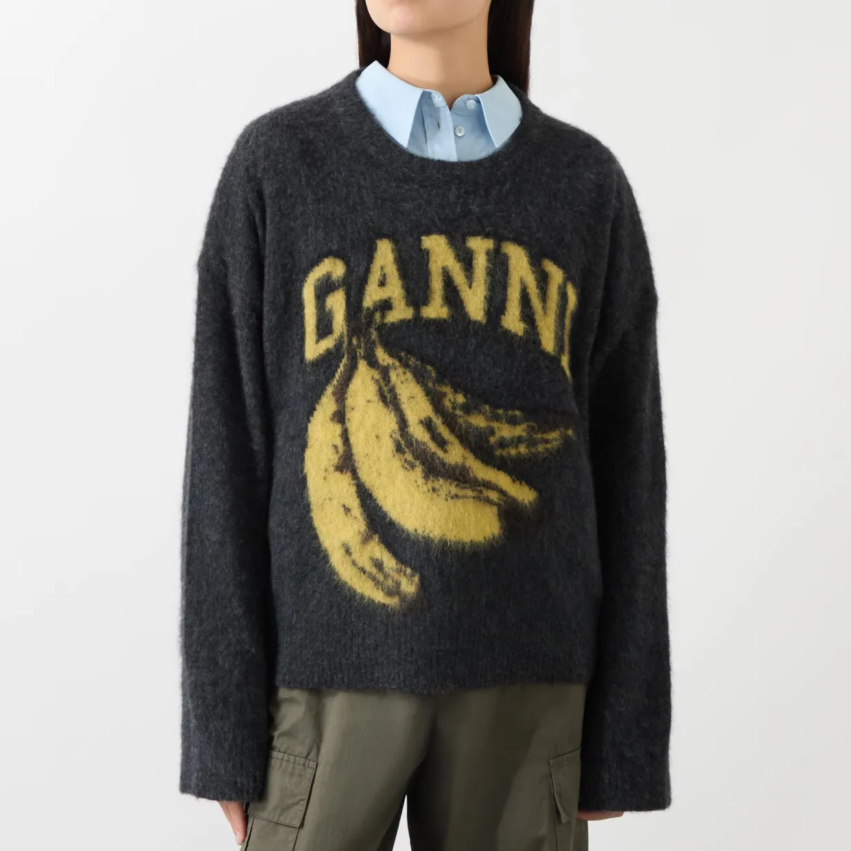 Banana Logo Knit Sweater