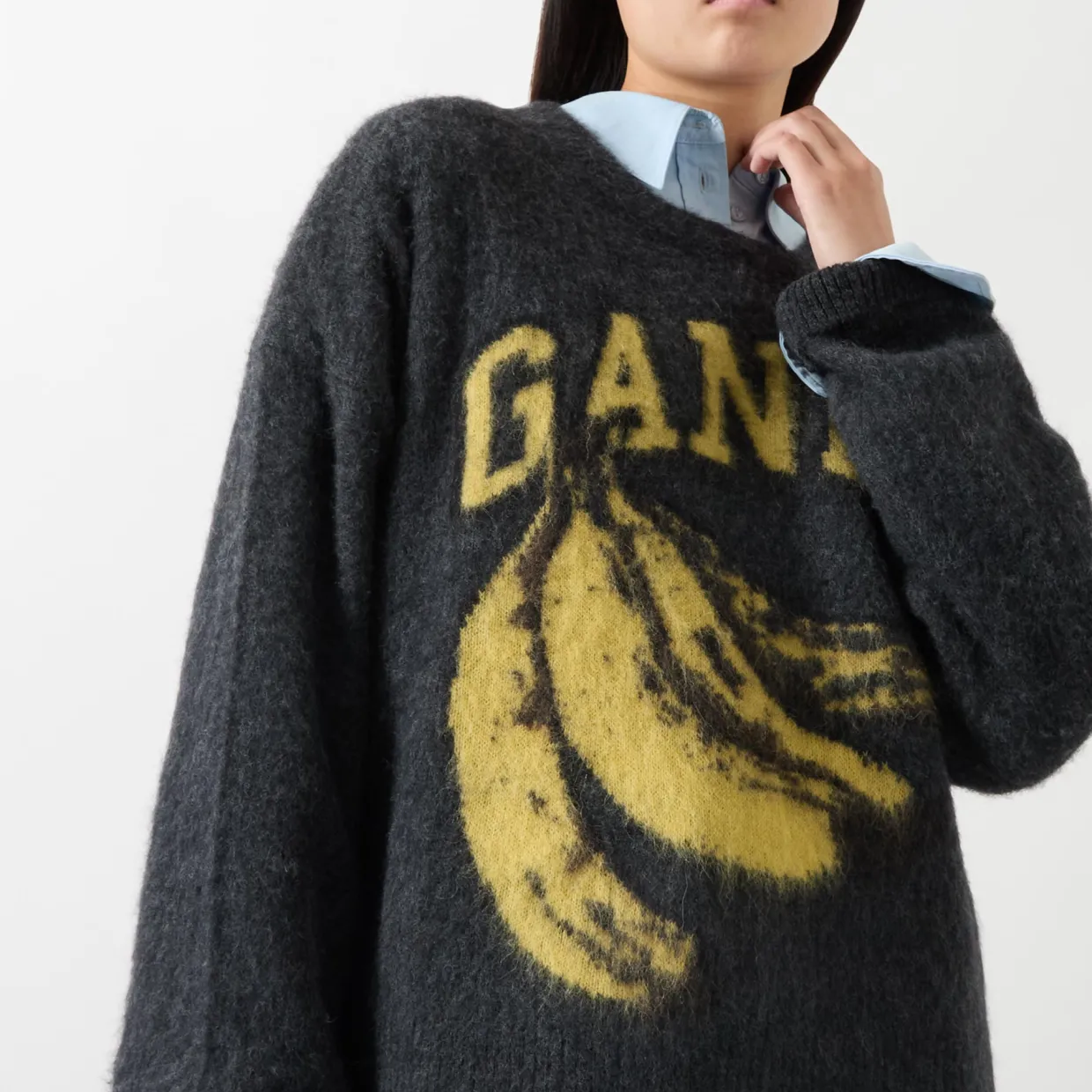 Banana Logo Knit Sweater