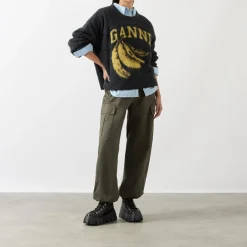 Banana Logo Knit Sweater