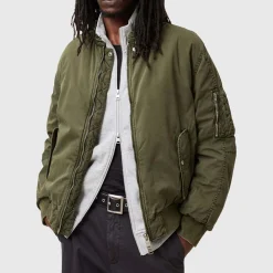 Discount ALLSAINTS Banner Bomber Jacket