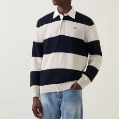 Hot GANT Barstripe Logo Polo Shirt