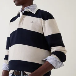 Hot GANT Barstripe Logo Polo Shirt