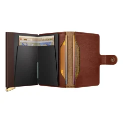 Sale SECRID Basco Leather Mini Wallet