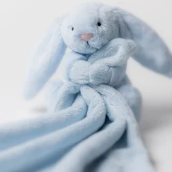 Bashful Baby Blue Bunny Soother