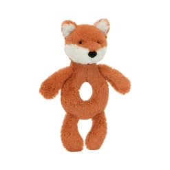 Bashful Fox Cub Ring Rattle 18cm