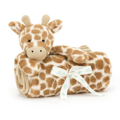 Bashful Giraffe Blanket