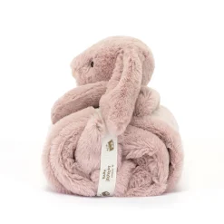 Clearance JELLYCAT Bashful Luxe Bunny Rosa Blankie 56cm