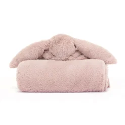 Clearance JELLYCAT Bashful Luxe Bunny Rosa Blankie 56cm