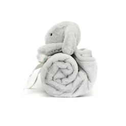 Bashful Silver Bunny Blankie 56cm