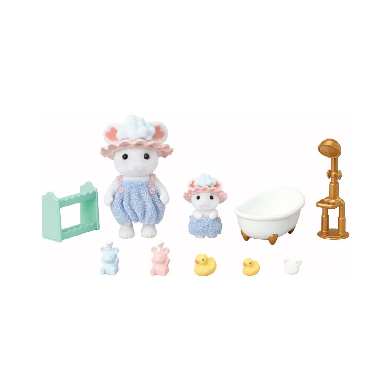 Outlet SYLVANIAN FAMILIES Bath Time Bubble Siblings Set