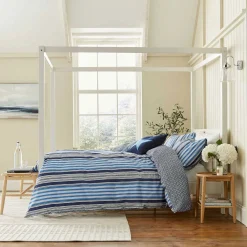 Discount HELENA SPRINGFIELD Beach Duvet Set Blue/Navy