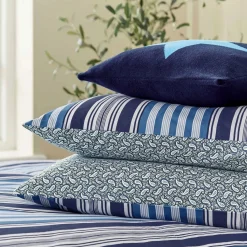 Discount HELENA SPRINGFIELD Beach Duvet Set Blue/Navy