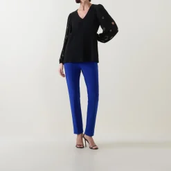 Sale JOSEPH RIBKOFF Bead Embellished Blouse