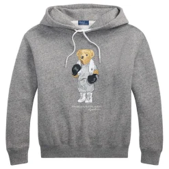 Discount POLO RALPH LAUREN Bear Boxing Gloves Drawstring Hoodie
