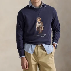 New POLO RALPH LAUREN Bear Heritage Logo Sweatshirt