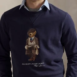 New POLO RALPH LAUREN Bear Heritage Logo Sweatshirt