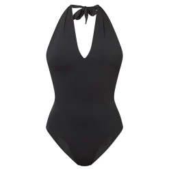 New ANINE BING Beatrix Halter One-Piece Swimsuit