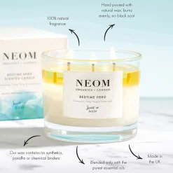 Online NEOM WELLBEING Bedtime Hero Three-Wick Scented Candle 420g
