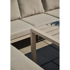 Fashion CASEYS FURNITURE Belfair Garden Corner Set Latte Putty