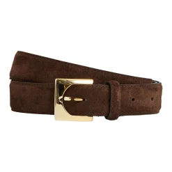 Belinda Suede Square Buckle Belt