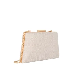 New DUNE LONDON Bellaria Metallic Clutch