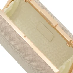 New DUNE LONDON Bellaria Metallic Clutch