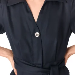 Belted Cropped Jumpsuit