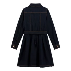 Outlet GUESS Belted Denim Shirt Dress
