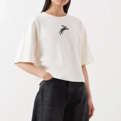 New FABIENNE CHAPOT Benja Beaded Bunny T-Shirt