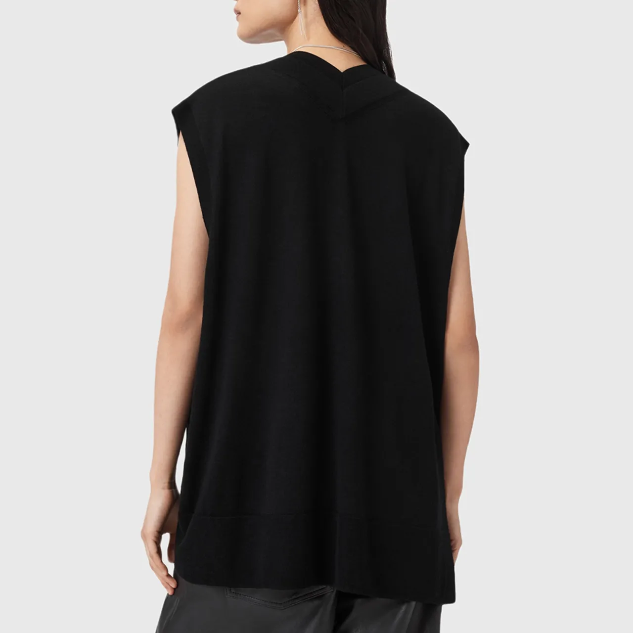 Outlet ALLSAINTS Bern Stud Vest