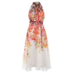 Hot PHASE EIGHT Bethany Floral Flared Dress