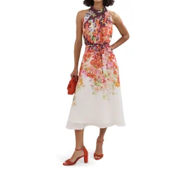 Hot PHASE EIGHT Bethany Floral Flared Dress