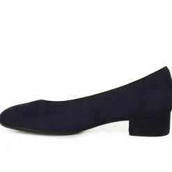 Betty Suede Block Heels