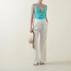 Discount SEA LEVEL Biarritz Panelled Swimsuit