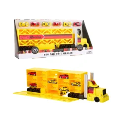 Sale FAO SCHWARZ Big Cab Auto Hauler Race Car Storage Set