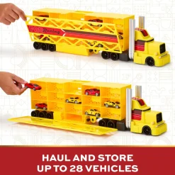 Sale FAO SCHWARZ Big Cab Auto Hauler Race Car Storage Set