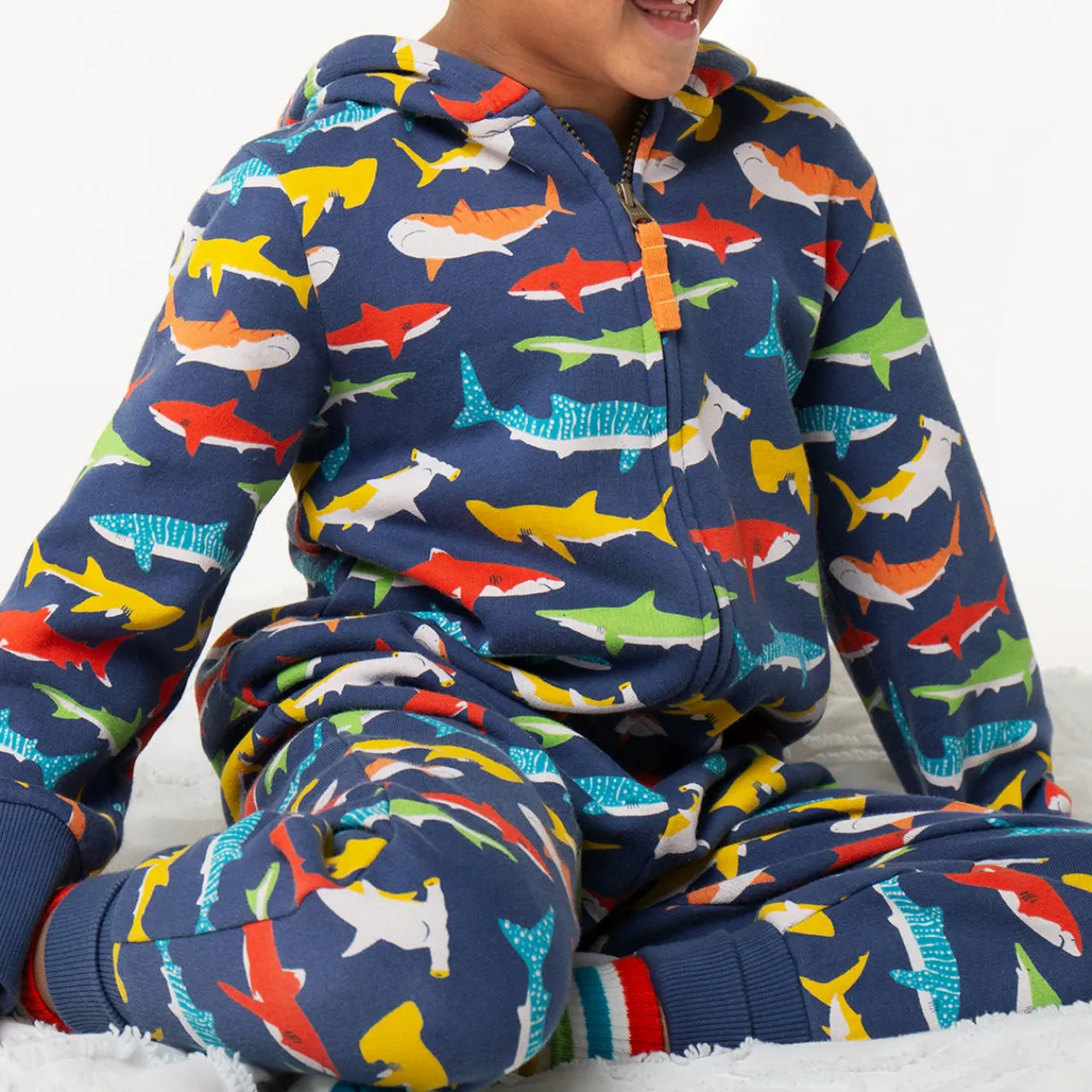 Clearance FRUGI Big Snuggle Shark Suit