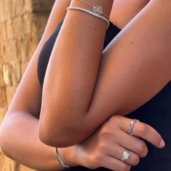 Fashion METTLE & BLOOM Billie Tennis Bracelet