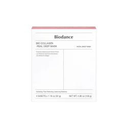 Bio Collagen-Real Deep Mask 4 Pack
