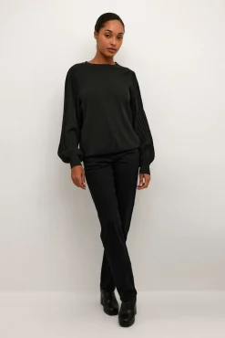 Bishop-Sleeve Sweater