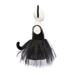 Outlet GREAT PRETENDERS Black Cat Dress & Headpiece Set 5-6 Years