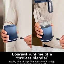 Blast Max Portable Blender Navy