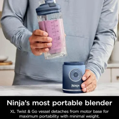 Blast Max Portable Blender Navy
