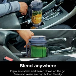 Blast Max Portable Blender Navy