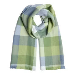 Block Check Extra Fine Scarf