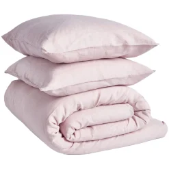 Online FOXFORD Blush Pure Linen Duvet Set