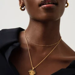 Bobble Chain Choker Necklace